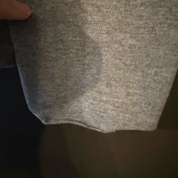 Armani Exchange Light Gray Long Sleeve Tee size Small - Picture 3 of 6